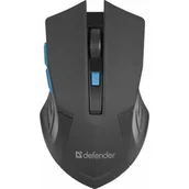 Myszki - Defender ACCURA MM-275 czarno-niebieska (52275) - miniaturka - grafika 1