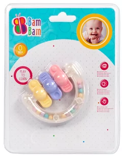 Bambam Grzechotka Znaczki 24/96 - Grzechotki dla dzieci - miniaturka - grafika 1