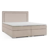 Łóżka - Łóżko kontynentalne 180x200 PAOLA pojemnik, materac | kolor do wyboru - miniaturka - grafika 1