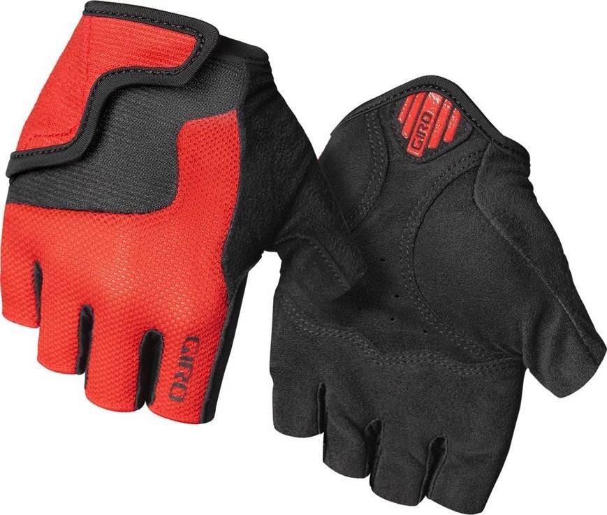 Giro Rękawiczki juniorskie GIRO BRAVO JR krótki palec Rozmiar: XS, Wybierz kolor: Bright Red