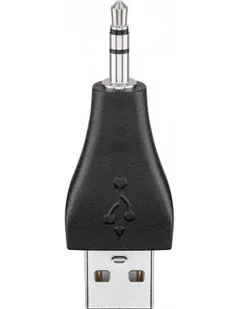 Wentronic Zestaw USB Adapter wtyczka A na wtyk 3,5 MM 93981 - Adaptery i przejściówki - miniaturka - grafika 2