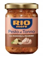 Pasztet i przetwory mięsne - Rio Mare Pesto al Tonno Migdały i ser Pecorino - miniaturka - grafika 1
