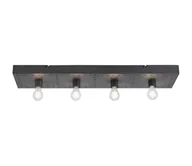 Lampy sufitowe - Leuchten Direkt 11919-18 - Plafon SAMIA 4xE27/25W/230V - miniaturka - grafika 1