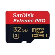 Karty pamięci - Karta pamięci SanDisk Extreme Pro microSDHC 32GB 100/90 MB/s A1 C10 V30 (SDSQXCG-032G-GN6MA) - miniaturka - grafika 1