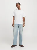 Koszulki męskie - Jack & Jones Koszulka "Paros" w kolorze białym - miniaturka - grafika 1
