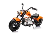 Samochody i pojazdy dla dzieci - Pojazd Motorek Chopper Warrior Pomarańczowy - miniaturka - grafika 1