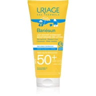 Balsamy i kremy do opalania - Uriage Bariesun Nawilżające mleczko do twarzy i ciała dla dzieci SPF50+, 100ml - miniaturka - grafika 1