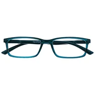 Moda i Uroda OUTLET - Opulize Zobacz okulary blokujące niebieskie światło turkusowe do gier komputerowych antyodblaskowe męskie damskie B9-Q +0.00 - miniaturka - grafika 1