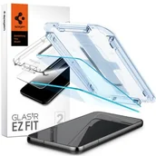 Szkła hartowane na telefon - Spigen Szkło do etui + Aplikator Glas.tr EZ Fit 2-Pack do Galaxy S23 - miniaturka - grafika 1
