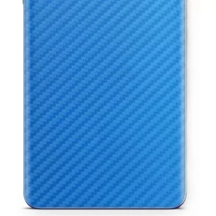 Folia naklejka skórka strukturalna na TYŁ do Huawei MatePad T10s -  Carbon Niebieski - apgo SKINS - Akcesoria do tabletów i e-booków - miniaturka - grafika 1