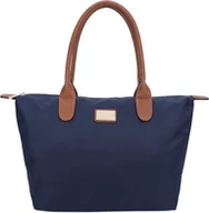 Torebki damskie - Torebka damska Gallantry - Schoudertas, Handbag, Shopper, Strandtas, Boodschappentas - D. Blue - miniaturka - grafika 1