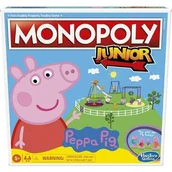 Figurki dla dzieci - JUEGO MONOPOLY JUNIOR PEPPA PIG - miniaturka - grafika 1