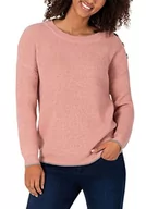 Swetry damskie - Timezone Damski sweter Easy, różowy beżowy melanż, XL (DE) - miniaturka - grafika 1
