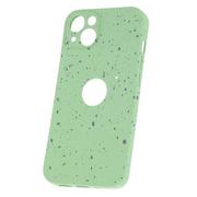 Etui i futerały do telefonów - Nakładka Granite do iPhone 13 6,1" jasny zielony - miniaturka - grafika 1
