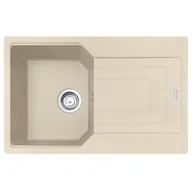 Zlewozmywaki - Franke Urban UBG 611-78 GSC Zlewozmywak granitowy jednokomorowy 78x50 cm beżowy 114.0687.269 - miniaturka - grafika 1