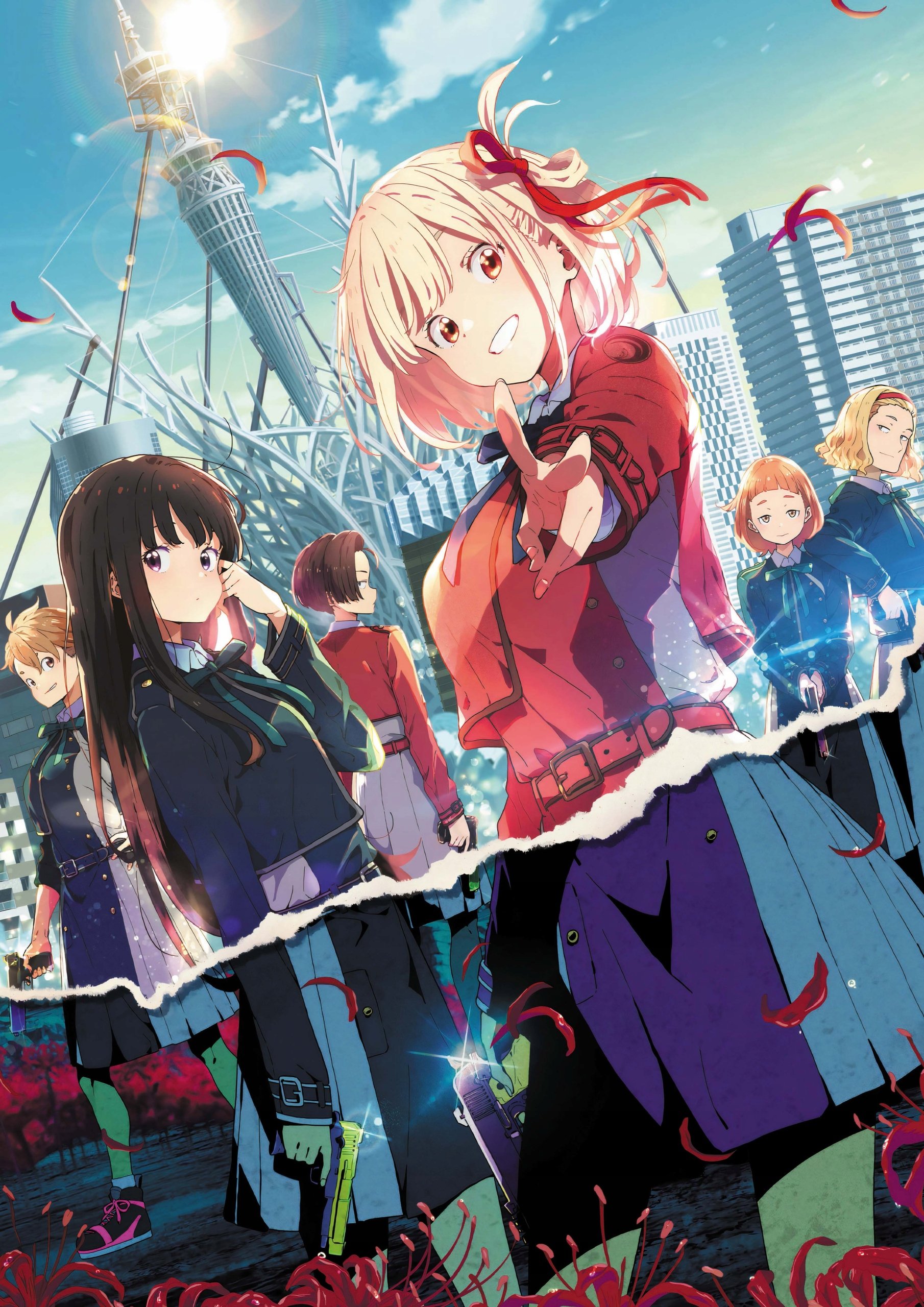 Plakat A3 anime Lycoris Recoil