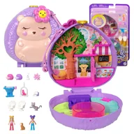 Lalki dla dziewczynek - Polly Pocket Kompaktowy Kawiarenka Jeżyka Pudełko Z Akcesoriami - miniaturka - grafika 1