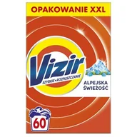 Środki do prania - Vizir Proszek do prania Alpine Fresh, 60 prań - miniaturka - grafika 1