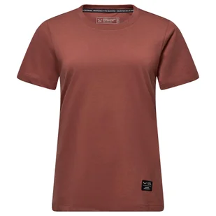 Koszulka damska Salewa Eagle Logo Patch T-Shirt Etruscan Red 40 - Koszulki i topy damskie - miniaturka - grafika 1