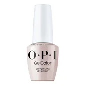 Lakiery hybrydowe - OPI Gel Color Intelli-Gel System, lakier hybrydowy, do you take lei away, 15ml - miniaturka - grafika 1