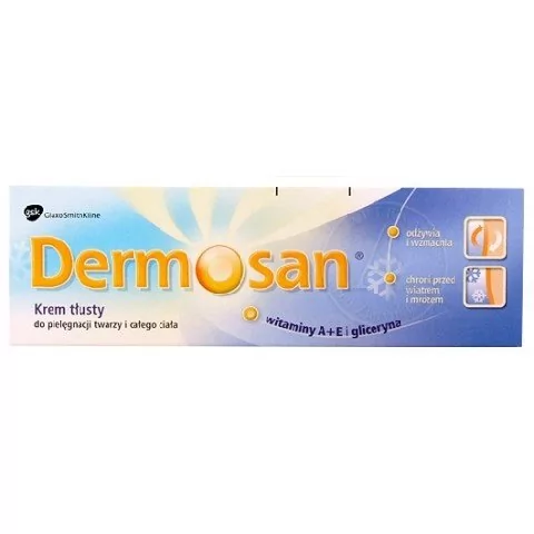 Dermosan Krem ochronny na mróz i wiatr SPF20 tłusty 40ml