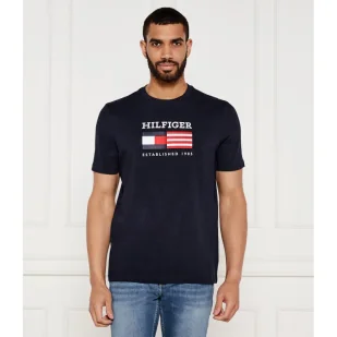 Tommy Hilfiger T-shirt Regular Fit - Koszulki męskie - miniaturka - grafika 1