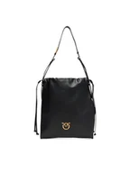 Torebki damskie - PINKO Torebka Slouchy Classic Bag AI 25-26 PLTT 104359 A0QO Czarny - miniaturka - grafika 1