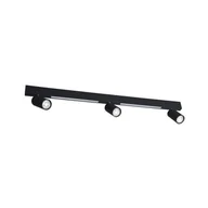 Lampy sufitowe - Mannari lampa sufitowa 3xGU10+2xLED/8W czarna S230757205 - miniaturka - grafika 1