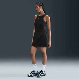Damska spódnica zdzianiny Nike Sportswear Windrunner - Czerń - Spódnice - miniaturka - grafika 1