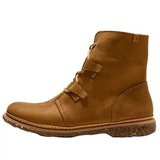 Botki damskie - El Naturalista Ankle Boots Angkor, damskie sztyblety, Braun Wood, 36 EU - grafika 1