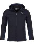 Kurtki i kamizelki sportowe męskie - Peak Mountain Kurtka hybrydowa "Cava" w kolorze granatowym - miniaturka - grafika 1