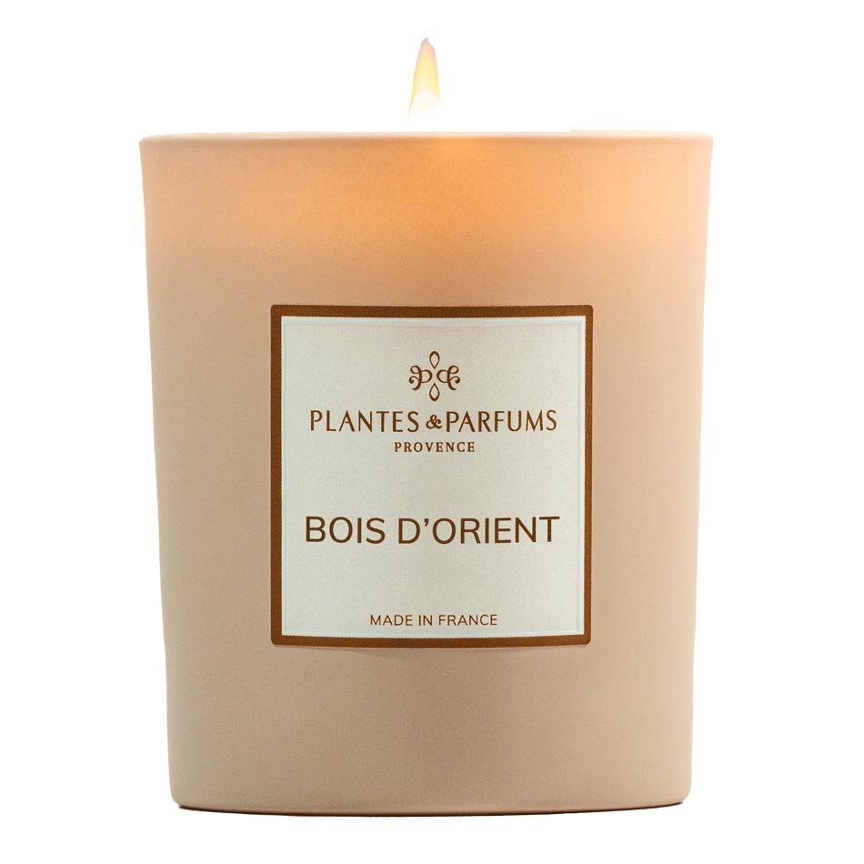 Świeca zapachowa roślinna do 40 h Oriental Wood Plantes & Parfums