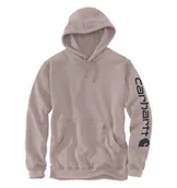 Bluzy męskie - Bluza Carhartt Midweight Logo Sleeve - miniaturka - grafika 1