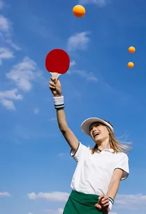 Zestaw rakietki do tenisa stołowego siatka AVENTO Complete - Tenis stołowy - miniaturka - grafika 3