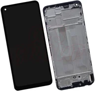 Części serwisowe do telefonów - Nowy Wyświetlacz Realme 8 Rmx3085 Z Ramką - miniaturka - grafika 1
