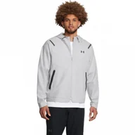 Kurtki męskie - Męska kurtka przejściowa Under Armour UA Unstoppable Jacket Lc - szara - UNDER ARMOUR - miniaturka - grafika 1