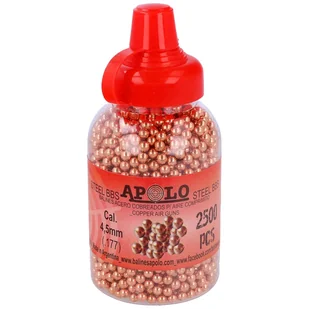 Śrut Apolo Copper Steel BBs 4.5 mm, 2500 szt. (19981) - Amunicja do wiatrówek - miniaturka - grafika 1