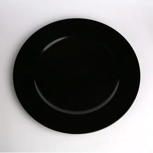 Podkładka pod talerz czarna 33 cm - Obrusy i serwetki - miniaturka - grafika 1