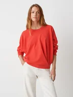 Bluzy damskie - OPUS Bluza w kolorze czerwonym - miniaturka - grafika 1