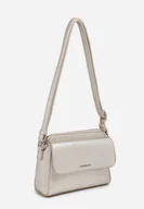 Torebki damskie - Torebka Damska Listonoszka LUIGISANTO na Ramię Złota Skróra Ekologiczna - miniaturka - grafika 1