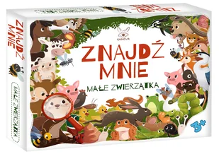 Znajdź mnie Małe zwierzątka - gra - Gry planszowe - miniaturka - grafika 1