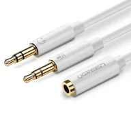 Adaptery i przejściówki - Ugreen Ugreen rozdzielacz 3,5mm mini jack AUX 28cm 20897 ugreen_20201229141528 - miniaturka - grafika 1