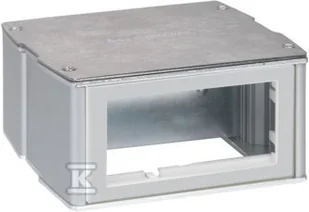Simon Simon Connect Miniwieża KT metalowa 4xK45 anodyzowane aluminium KT400/8 KT400/8 - Wyłączniki światła i elektryczne - miniaturka - grafika 1