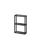 Szafki łazienkowe - Szafka łazienkowa wisząca Cersanit Garda 40 cm czarny mat S1001-052 - miniaturka - grafika 1