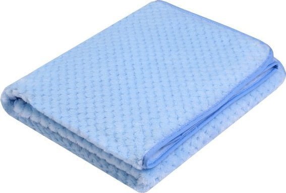 UVIE Kocyk dziecięcy SOFT 80x90 cm niebieski