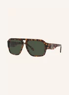 Okulary przeciwsłoneczne - Dolce & Gabbana Okulary Przeciwsłoneczne dg4403 braun - miniaturka - grafika 1