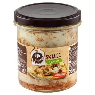 Carrefour Original Smalec wieprzowy z jabłkiem 260 g - Szybkie dania obiadowe - miniaturka - grafika 1
