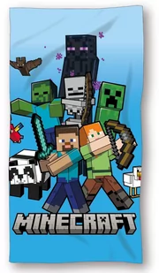 Ręcznik szybkoschnący plażowy Minecraft Microfibra - Okrycia kąpielowe dla dzieci - miniaturka - grafika 1