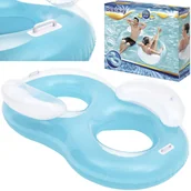 Karimaty - Bestway Fotel pływający dwuosobowy, 188x117 cm - miniaturka - grafika 1