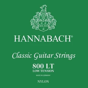Hannabach 652365 Saiten für Klassik Gitarre Serie 800 Low Tension versilbert - A5 652365 - Struny gitarowe  - miniaturka - grafika 1